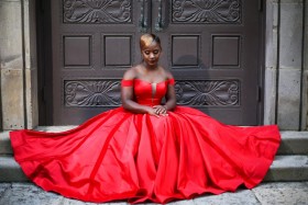 Beautiful engagement dress