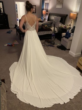 promfy wedding dress review