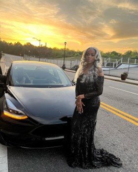 black sequin long sleeve prom dress 2022