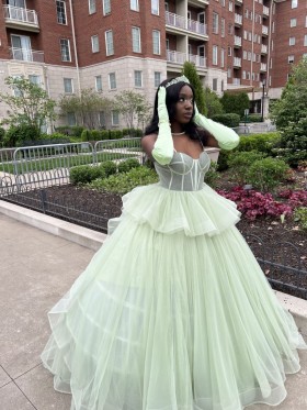 dress felt like Tiana