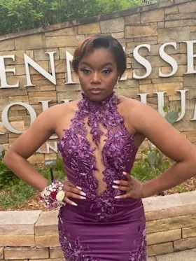 grape purple prom dress 2024