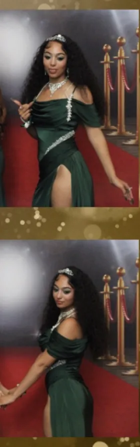 the dress fits perfectly